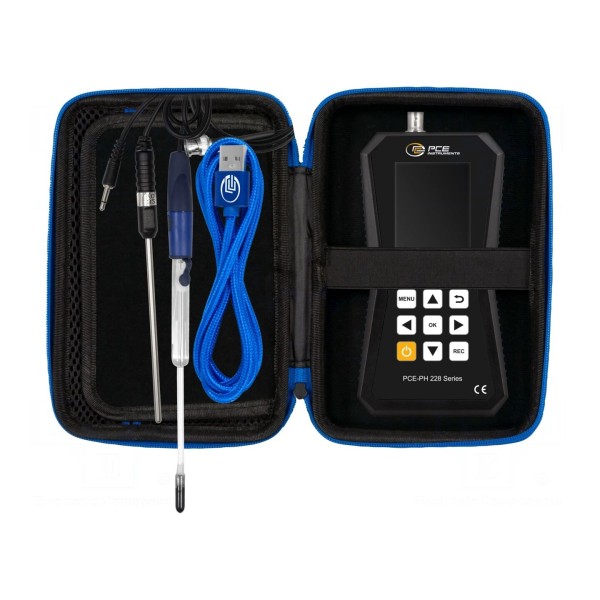 Miernik: pH PCE INSTRUMENTS PCE-PH 228LAB-ME3-ICA