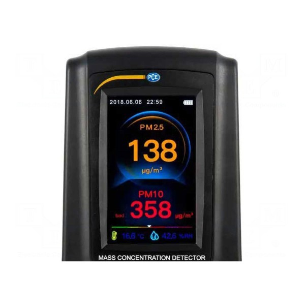 Miernik: jakości powietrza PCE INSTRUMENTS PCE-RCM 11