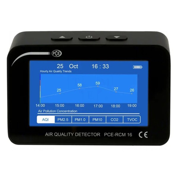 Miernik: jakości powietrza PCE INSTRUMENTS PCE-RCM 16