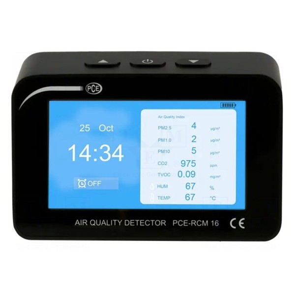 Miernik: jakości powietrza PCE INSTRUMENTS PCE-RCM 16