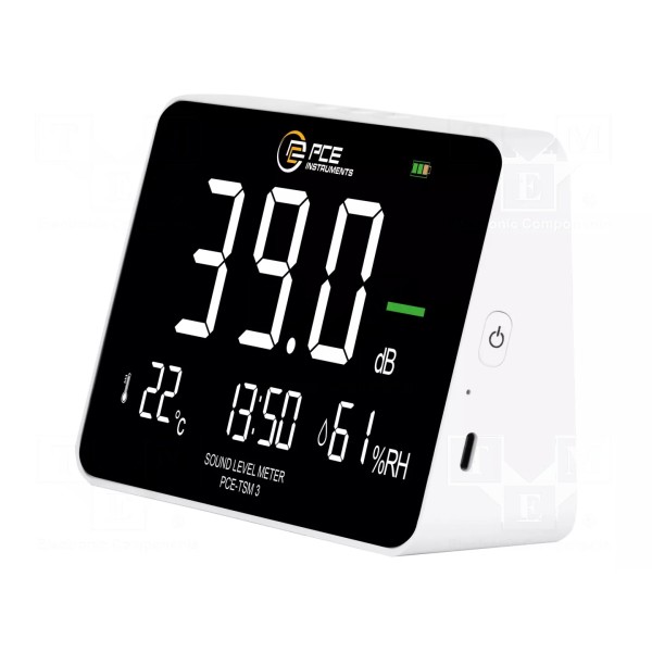 Miernik: jakości powietrza PCE INSTRUMENTS PCE-TSM 3