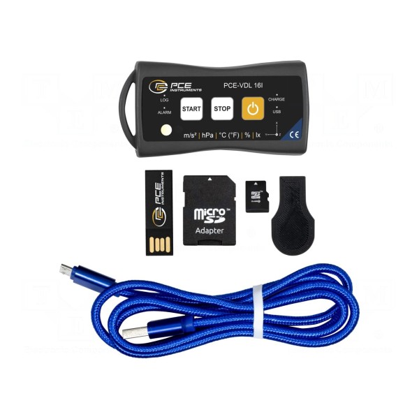 Rejestrator danych PCE INSTRUMENTS PCE-VDL 16I