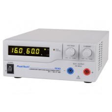 Zasilacz laboratoryjny: standardowy PEAKTECH P 1530