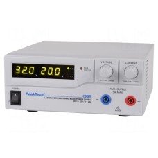 Zasilacz laboratoryjny: standardowy PEAKTECH P 1535