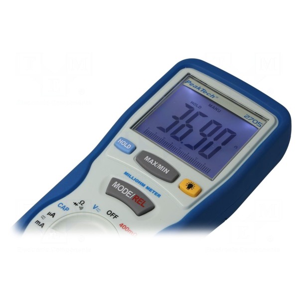 Miliomomierz PEAKTECH P 2705