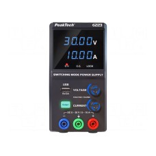 Zasilacz laboratoryjny: standardowy PEAKTECH P 6223