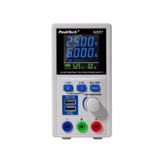 Zasilacz laboratoryjny: standardowy PEAKTECH P 6227