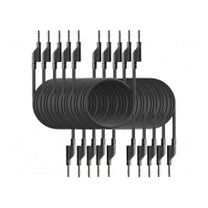 Przewody pomiarowe PEAKTECH P 7051 BLACK