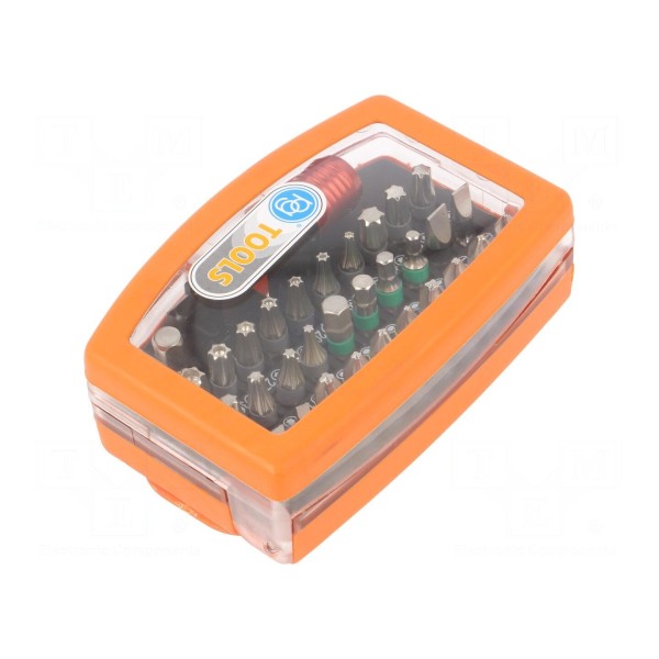 Zestaw narzędzi: końcówki wkrętakowe PG TOOLS PG32A