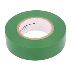 Taśma: elektroizolacyjna PLYMOUTH N-12 PVC TAPE 19MMX20M GREEN