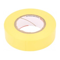 Taśma: elektroizolacyjna PLYMOUTH N-12 PVC TAPE 19MMX20M YELLOW