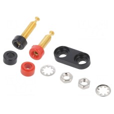 Złącze laboratoryjne: bananowe 2mm POMONA 4543-0