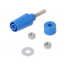 Złącze laboratoryjne: bananowe 4mm POMONA 73098-6