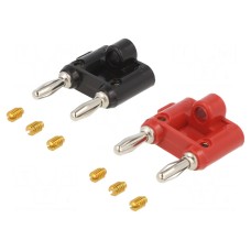 Złącze laboratoryjne: bananowe 4mm POMONA MDP-02