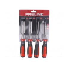 Zestaw narzędzi: dłuta PROLINE 19142