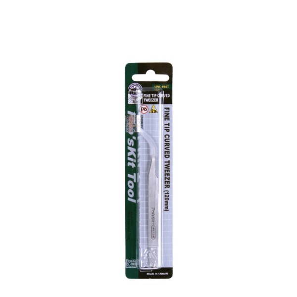 Pęseta 1PK-104T 120mm zakrzywiona Proskit