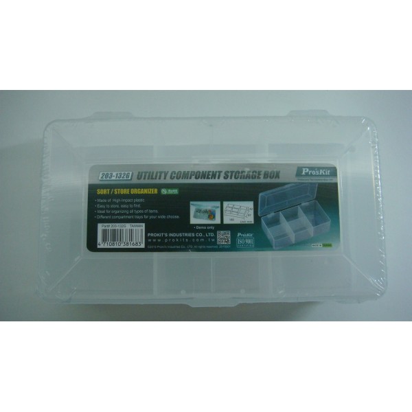 Pudełko na elementy 203-132G Proskit (180x97x42mm)