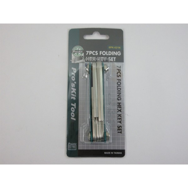Zestaw kluczy imbusowych 8PK-021N Proskit