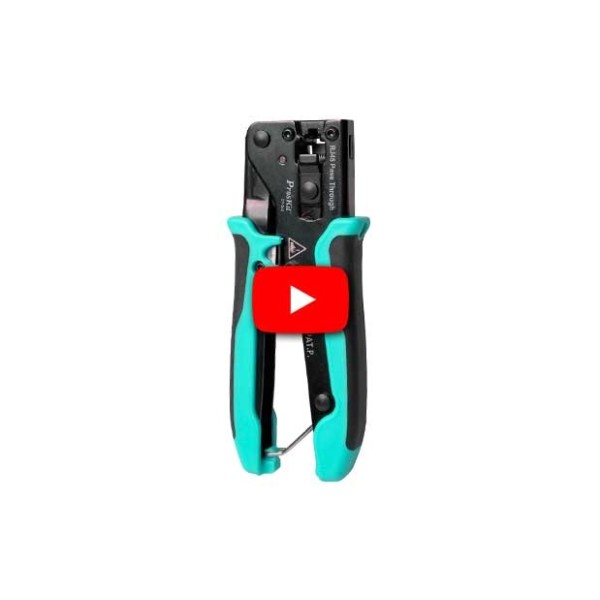 Кримпер для наскрізних конекторів RJ45 кат.5 CP-342 Proskit