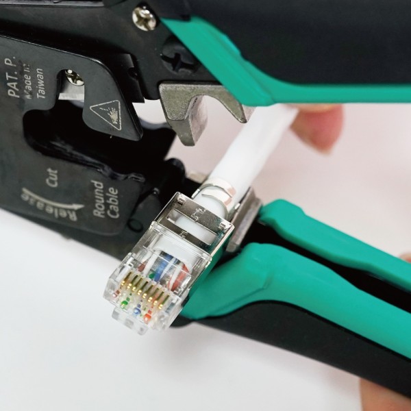 Zaciskacz wt. RJ45 kat.5/6/7 CP-376AR Proskit