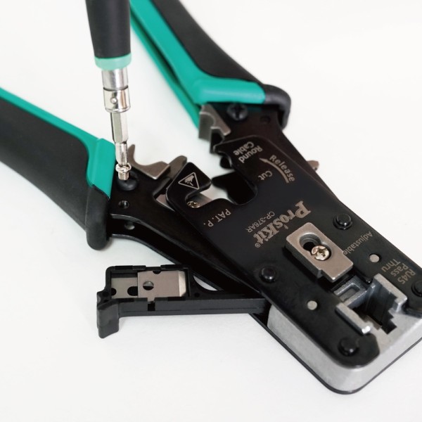 Zaciskacz wt. RJ45 kat.5/6/7 CP-376AR Proskit