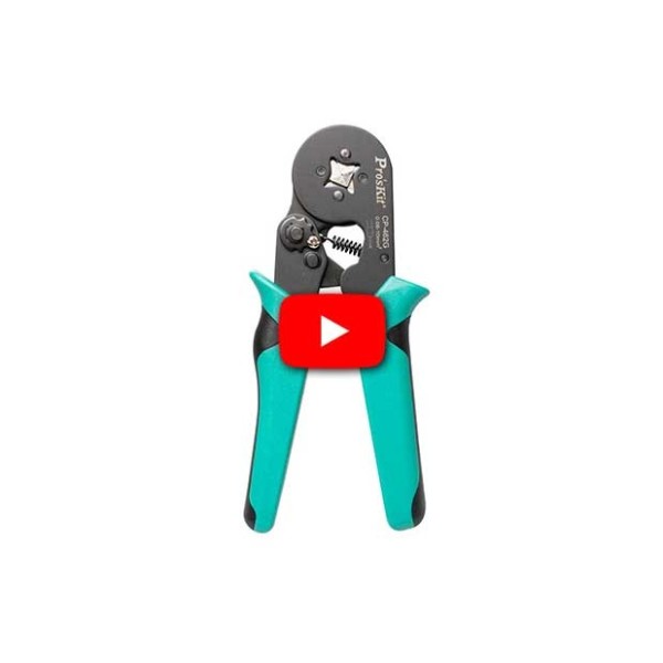 Кримпер для кабельних наконечників 0.25-6mm2 CP-462G Proskit