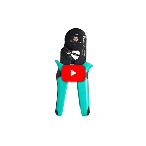 Кримпер для кабельних наконечників 0.25-6mm2 CP-463G Proskit