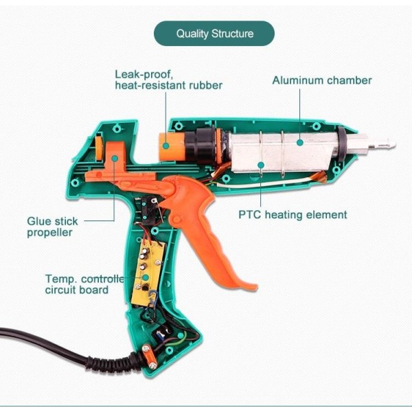 Pistolet klejowy GK-390B 80W Proskit