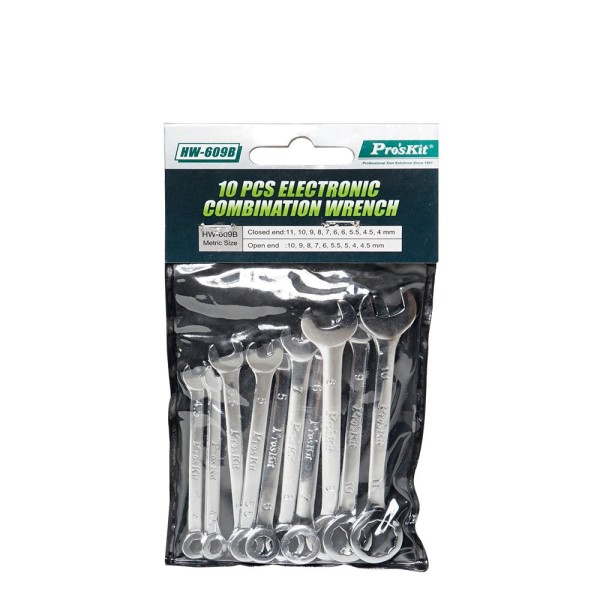 Zestaw kluczy 10 szt. HW-609B Proskit