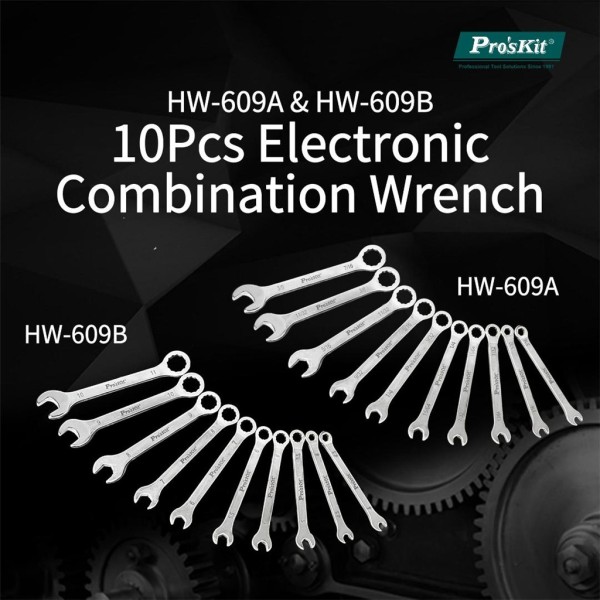 Zestaw kluczy 10 szt. HW-609B Proskit