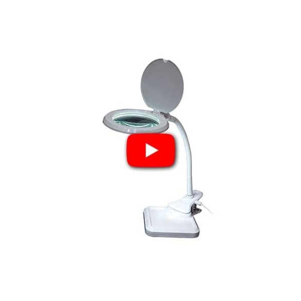Lupa stołowa z podświetlaniem MA-1010U LED 5V/2,5W USB Proskit