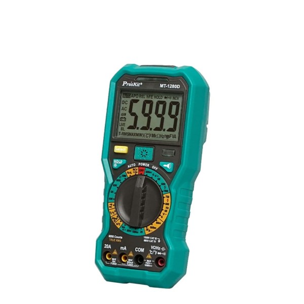 Miernik uniwersalny MT-1280D True RMS 3 5/6 Proskit