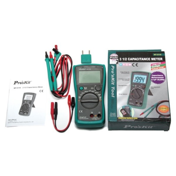 Miernik pojemności 20mF Proskit MT-5110