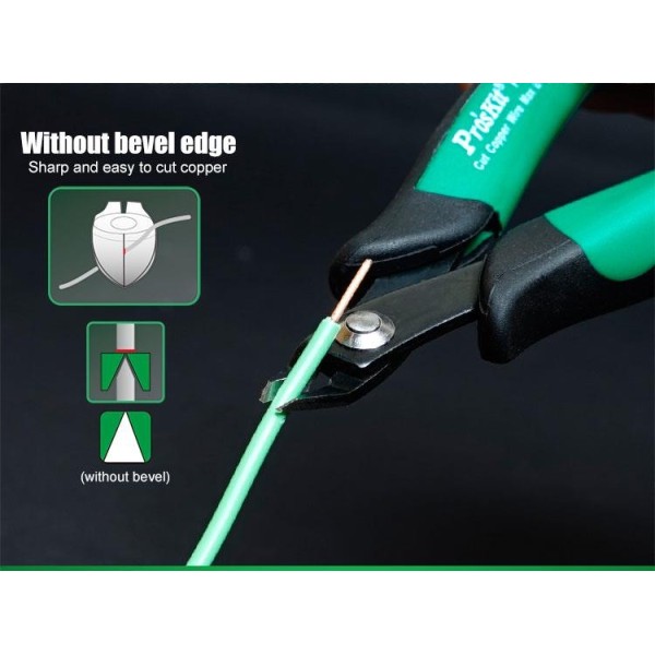 Szczypce PM-101D obcinaczki Cu 1.3mm, 135mm Proskit
