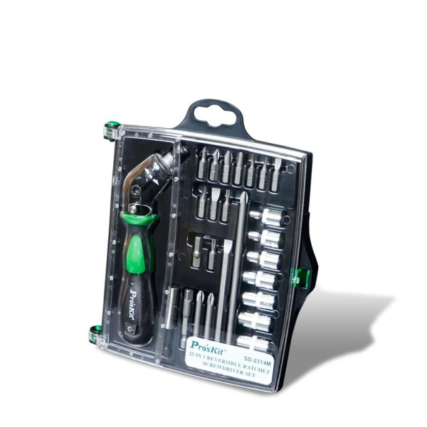 Zestaw końcówek bit/imbus 25szt SD-2314M Proskit