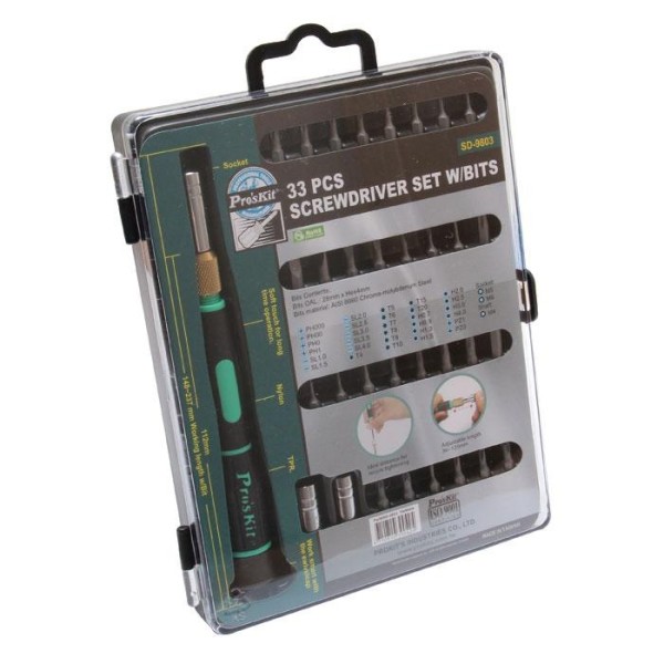 Zestaw narzędzi SD-9803 Proskit