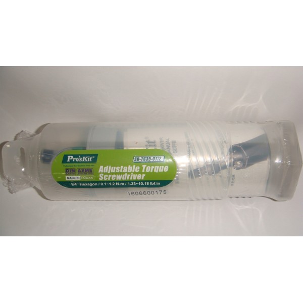 Wkrętak dynamometryczny SD-T635-0112 0,1-1,2Nm Proskit