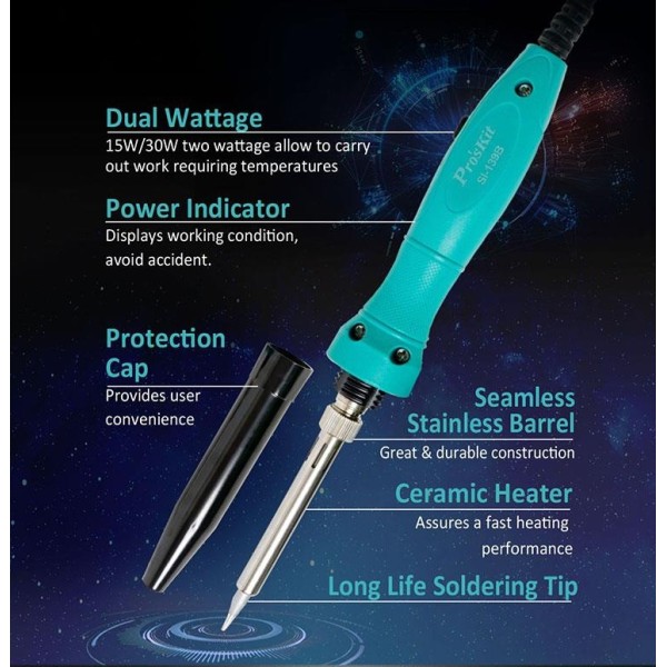 Lutownica SI-139B 15/30W Proskit