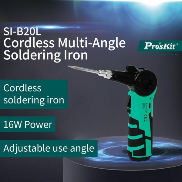 Lutownica SI-B20L 16W Li-ion 2200mAh (18650) Proskit