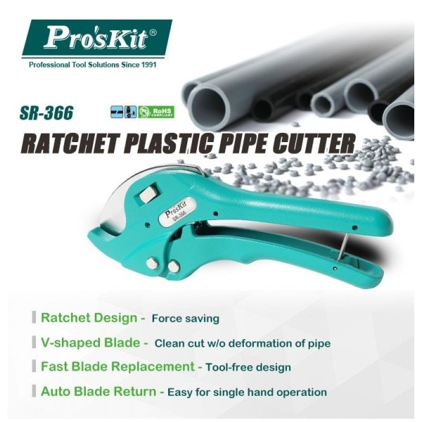 Obcinacz do rur plastikowych SR-366 Proskit