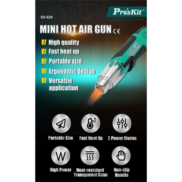 Mini opalarka SS-628F Proskit
