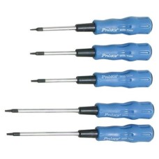 Zestaw wkrętaków torx z otworem 5szt. SW-2125H Proskit