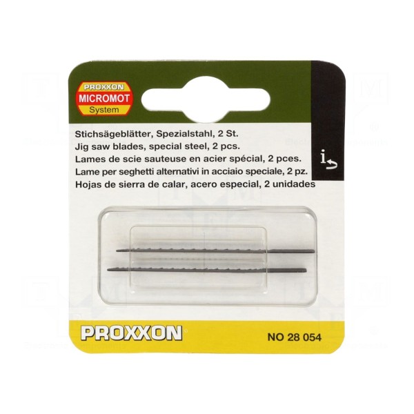 Brzeszczot-zestaw PROXXON 28054