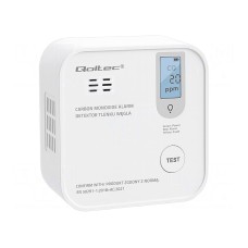 Miernik: wykrywacz CO QOLTEC 52577