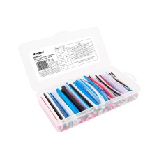 Zestaw rurek  termokurczliwych 10cm - 5 kolorów,  6 średnic- 170 szt.