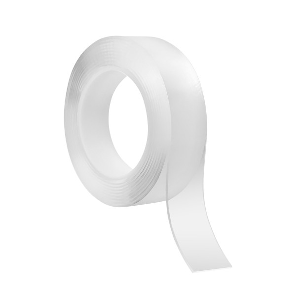Dwustronna taśma montażowa REBEL (1 mm x 19 mm x 1,5 m) transparentna