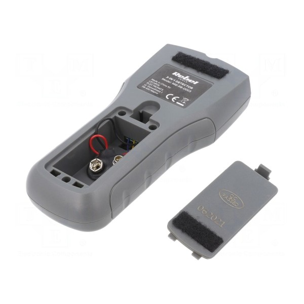 Bezdotykowy wykrywacz metali, napięcia i drewna Rebel RB-0003