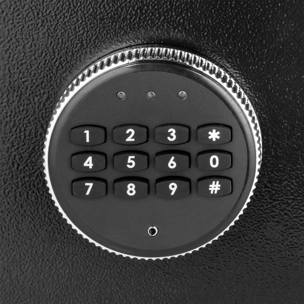 Sejf domowy elektroniczny na kod PIN i klucz – sejf na pieniądze i dokumenty Rebel RB-7002