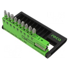 Zestaw narzędzi: końcówki wkrętakowe RECA 0702 930 062