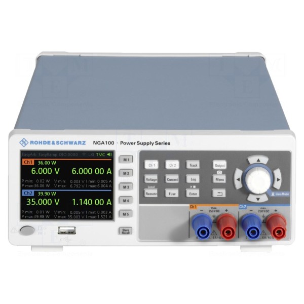 Zasilacz laboratoryjny: programowalny ROHDE & SCHWARZ NGA102